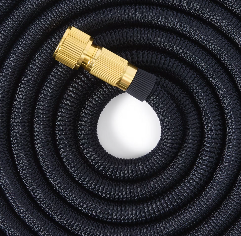 High Pressure Expandable Garden Hose with Brass Fittings