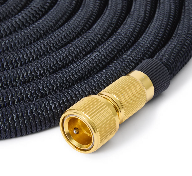 High Pressure Expandable Garden Hose with Brass Fittings