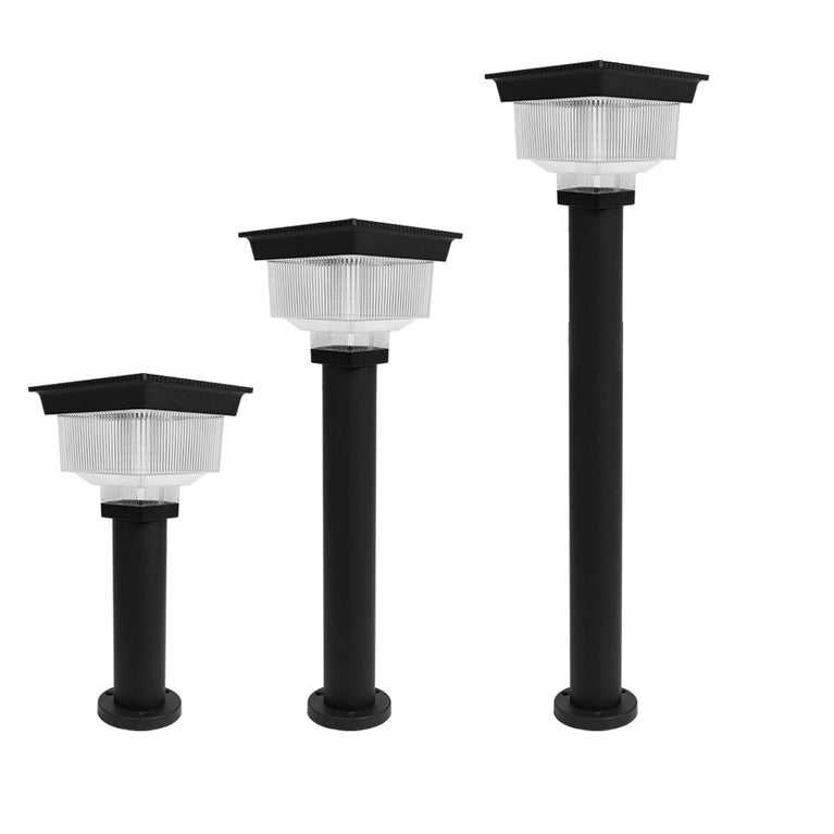 Solar Pathway Light with Square Roof Top