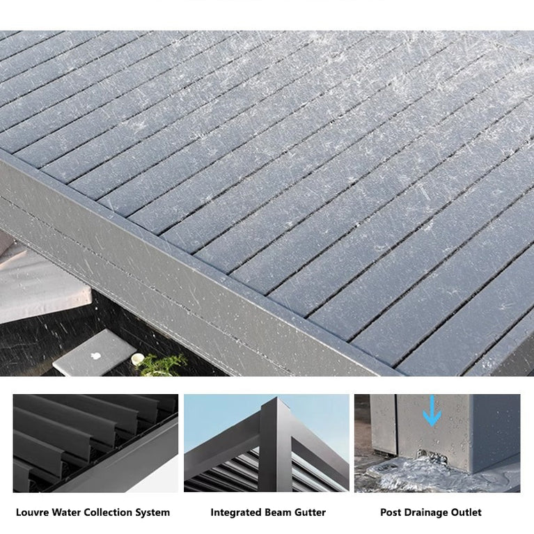Pegasus 3m x 4m Aluminium Freestanding Semi Permanent Gazebo