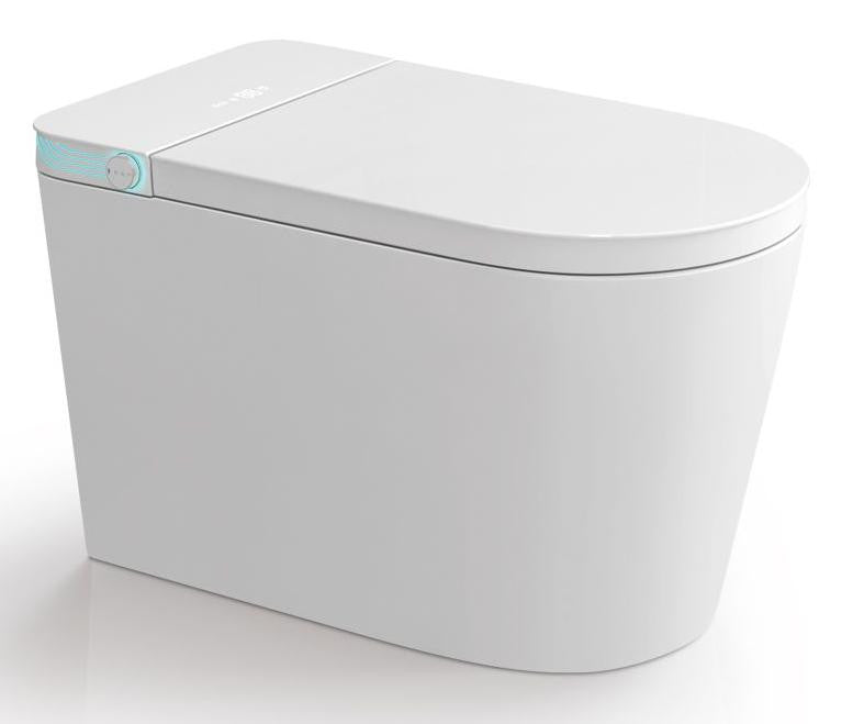 AquaLite Smart Rimless Back-to-Wall Toilet Suite with Concealed Cistern