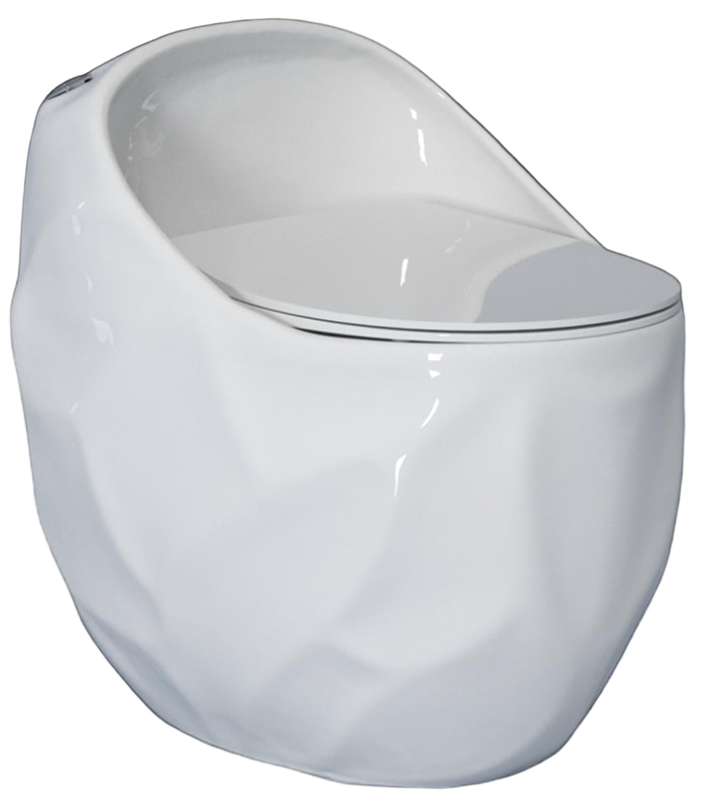 Sculpted Stone-Style One Piece Toilet Suite S-Trap WELS 4 Star 3/6L