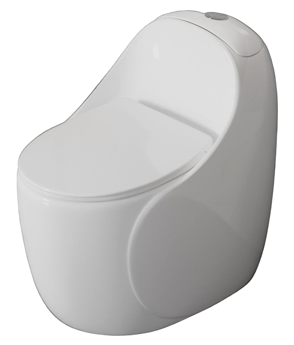 Modern Curve One Piece Toilet Suite S-Trap WELS 4 Star 3/6L