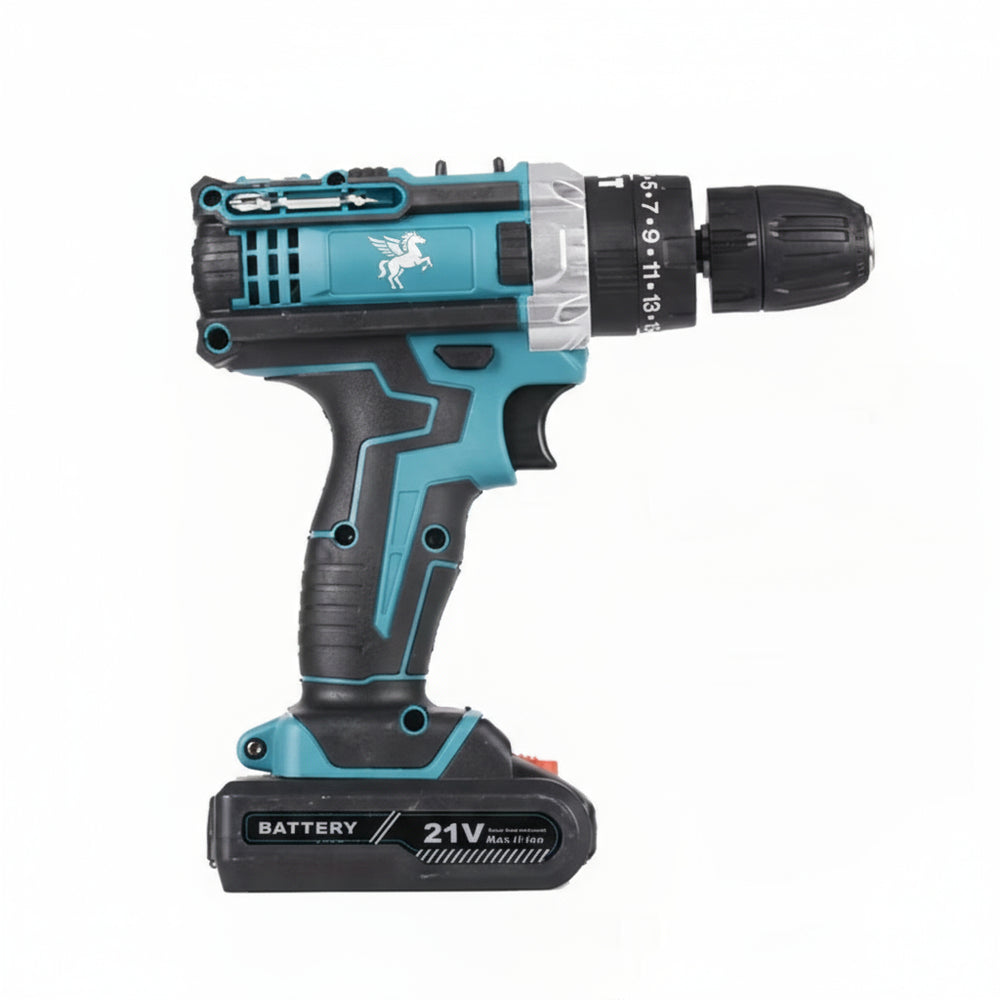 21V Cordless Drill Driver Kit 2 Piece 1.5Ah