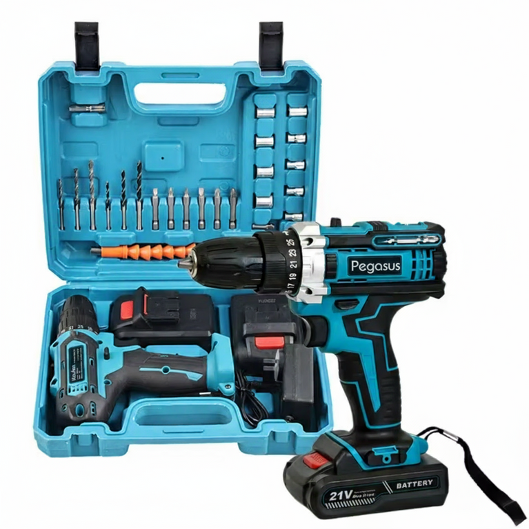 21V Cordless Drill Driver Kit 2 Piece 1.5Ah