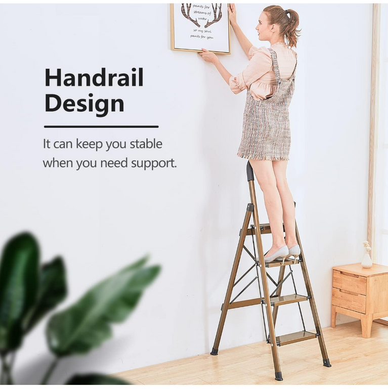 Pegasus 150kg 4 Step Aluminium Folding Ladder