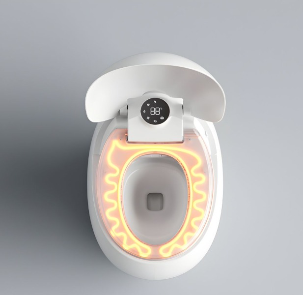 AquaOrb Pro Elite Smart One-Piece Toilet Suite with Touch Display & Integrated Cistern