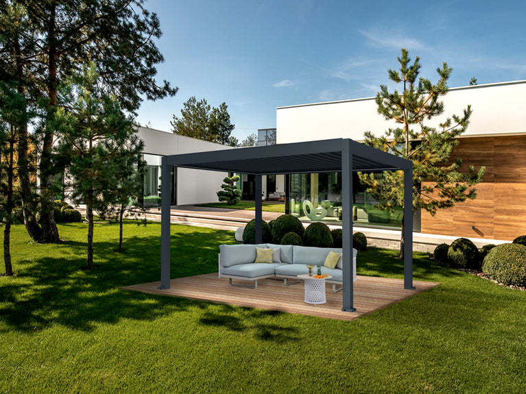 Pegasus 3m x 4m Aluminium Freestanding Semi Permanent Gazebo