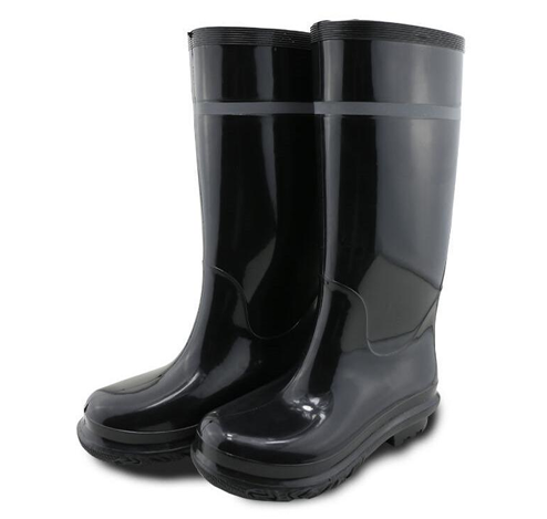 Heavy Duty PVC Gumboots  Black