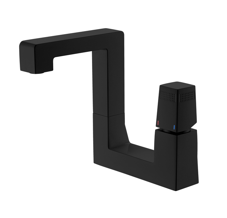 Pegasus WELS 5 Star 7.5L/ min Chrome Basin Mixer Tap – Single Handle Square Design