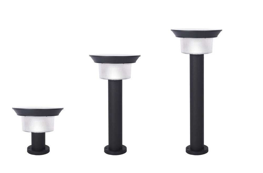 Solar Pathway Light – Round Sloped Design with Smart Control IP65