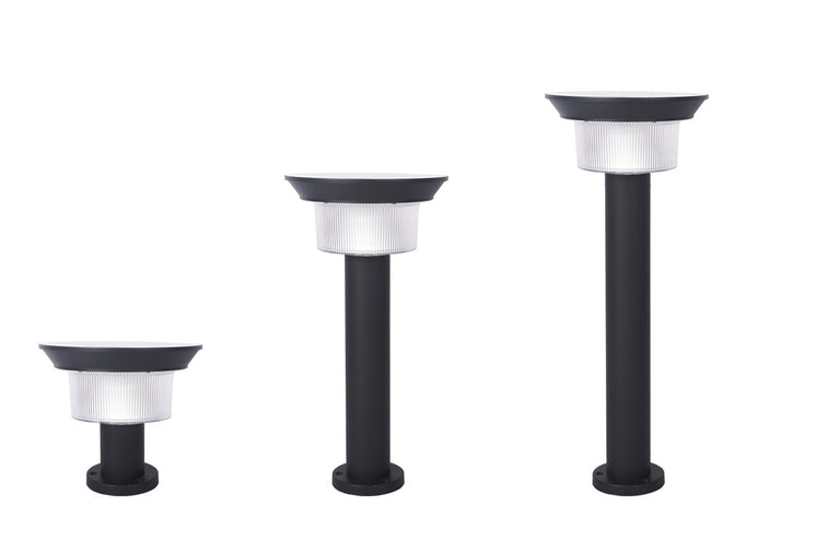 Solar Pathway Light – Round Sloped Design with Smart Control IP65