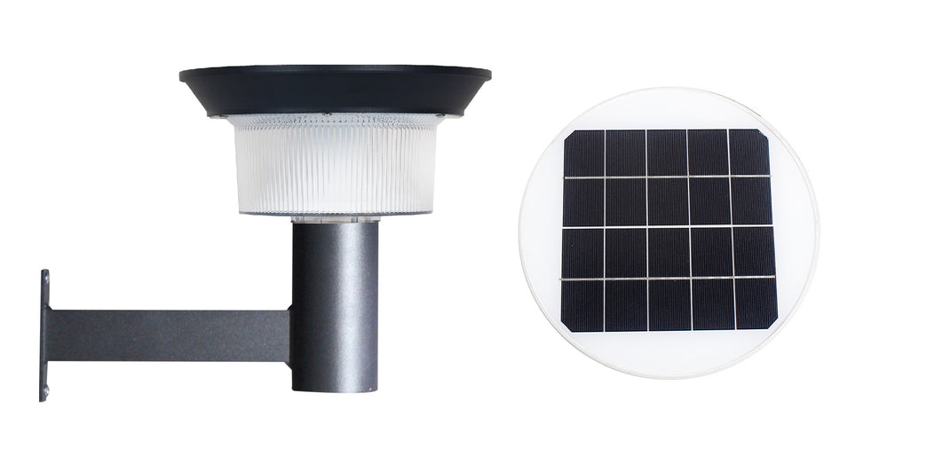 Pegasus Wide Top Solar LED Wall Light 7W